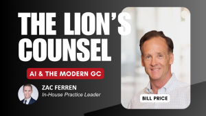 Bill Price on AI, Leadership, and the Future of In-House Legal