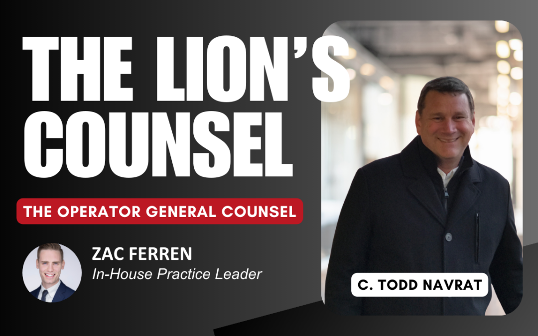 Interview with C. Todd Navrat on Career Pivots, Business Fluency, and Finding Your Place