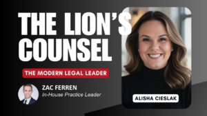 From Greenfield to Gold Standard: Alisha Cieslak’s Playbook for Modern Legal Leadership