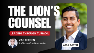 From Subject Matter Expert to Strategic Voice: Ajay Kattel on Leading Legal After Turmoil