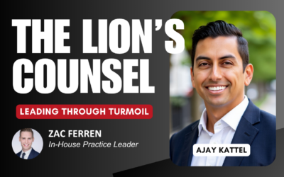 From Subject Matter Expert to Strategic Voice: Ajay Kattel on Leading Legal After Turmoil